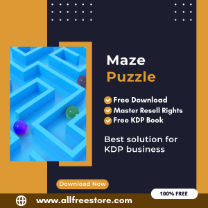Read more about the article 100% Free Maze Puzzle Book with Master Resell Rights Learn How to Sell Maze Puzzles and Earn Money